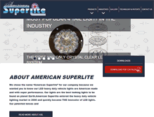 Tablet Screenshot of americansuperlite.com